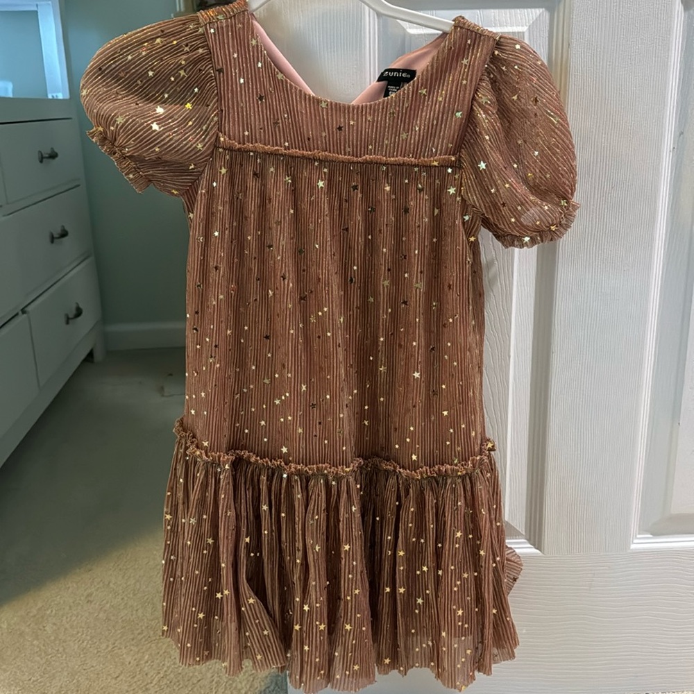 Sequins sparkly dress kids size 6X